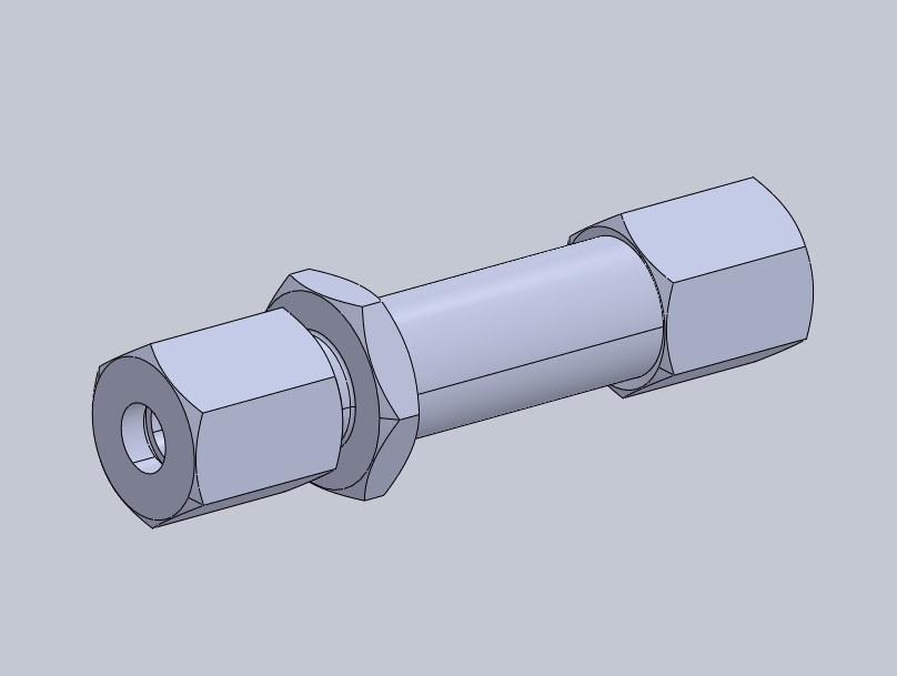 6C 6D 直通过板卡套接头[6C-45-RN]